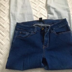 Forever 21 ombré skinny jeans size 27
